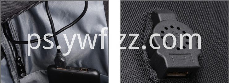د کثیر فایبر کولو بسته پلا Multi-function charging backpack